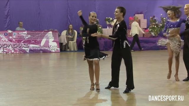 Романов Александр - Пантелеева Екатерина, Молодежь, F Rumba смотреть онлайн