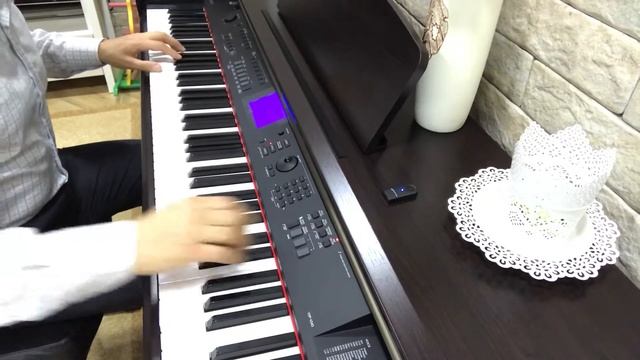 Незаконченный роман. Снежинки на ресницах таяли... Baku pianist. смотреть онлайн