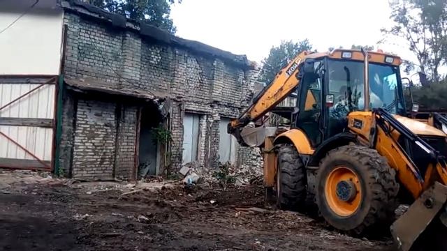Снос зданий, кирпичных труб смотреть онлайн