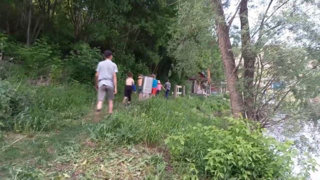 Купальный сезон 21 года в Средних Кармалах открыт, ура! смотреть онлайн