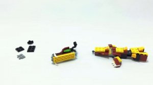 LEGO CREATOR 31073 dragon instruction - 4th secret model - Китайский Дракон, Инструкция сборки!