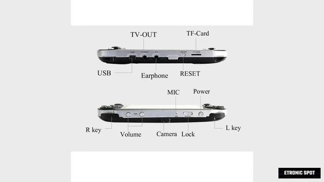 4.3 Inch 8GB Handheld Game Player