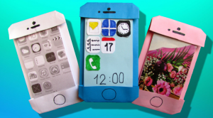 Оригами легко: IPhone, Айфон, смартфон, мобильный телефон
