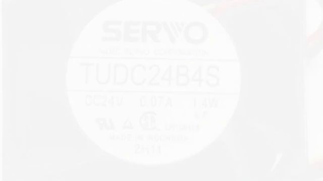 TUDC24B4S 24V 0.07A 3wires cooling fan смотреть онлайн