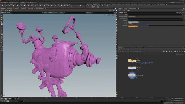 Houdini | Smooth Geometry Node смотреть онлайн
