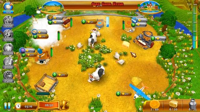 Farm Frenzy 4 (Alien Level 2) only GOLD Веселая ферма 4 (Инопланетянин Уровень 2) Золото смотреть онлайн