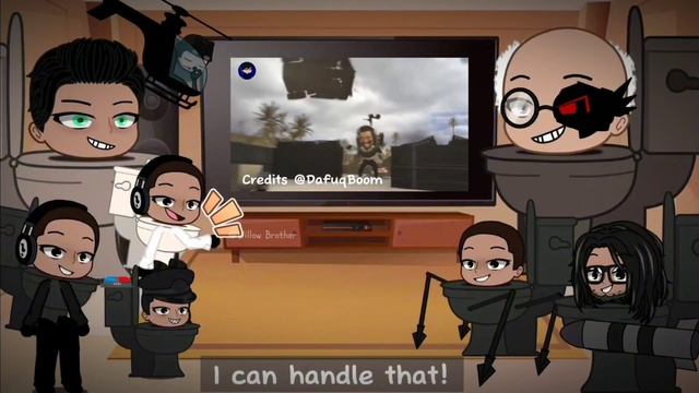 Team G-MAN - React to SKIBIDI TOILET Ep 60 - 65 | New Skibidi Character | Gacha React смотреть онлайн