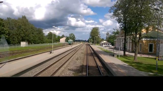 Проезд станции Плявиняс смотреть онлайн