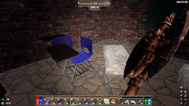 7 Days To Die Darkness Falls #14 Куча топ лута смотреть онлайн