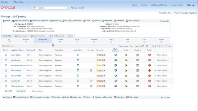 PeopleSoft Recruiting Solutions: Talent Acquisition Manager 9.2 смотреть онлайн