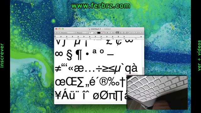 Como acentuar letras no Mac OS смотреть онлайн