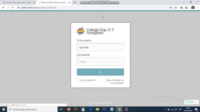 Inscripción a la materia por código de acceso смотреть онлайн