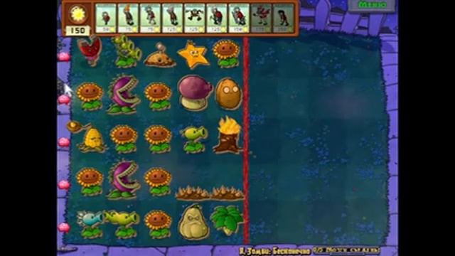 [PVZ] Plants vs Zombies (ПК / PC) - Проходим PVZ: цель собрать выполнить все достижения №3 смотреть онлайн