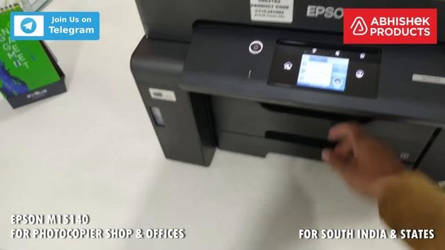 Epson M15140 A3 Wi-Fi Duplex All-in-One Ink Tank Printer | For Photo Copier and Offices | Part 1 смотреть онлайн