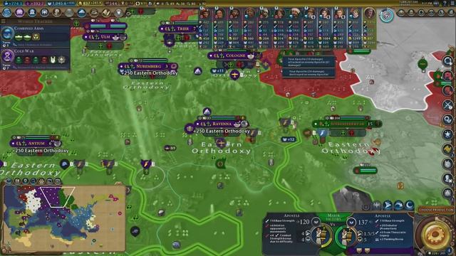 20 Glorious Turns Where The Roman Empire Becomes INSANELY Scientific 16 Player Deity TSL Civ 6 #5 смотреть онлайн