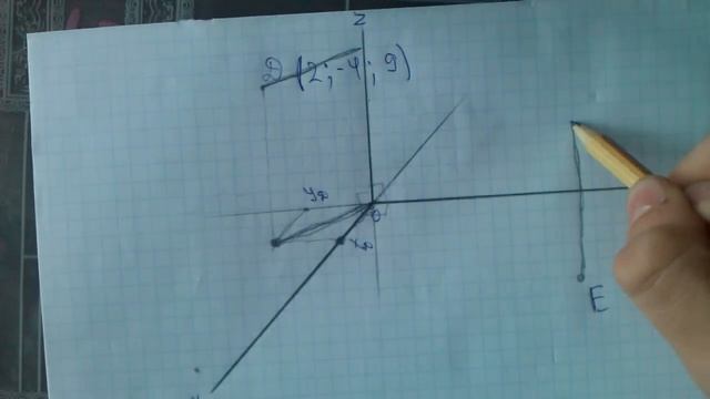 Координаты точки в трехмерном пространстве смотреть онлайн