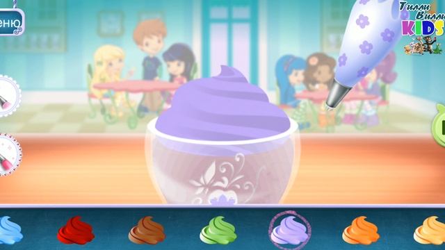 СУПЕР ВКУСНЫЕ ДЕСЕРТЫ ШАРЛОТТЫ ЗЕМЛЯНИЧКИ Клубнички изготовление конфет Мультик игра