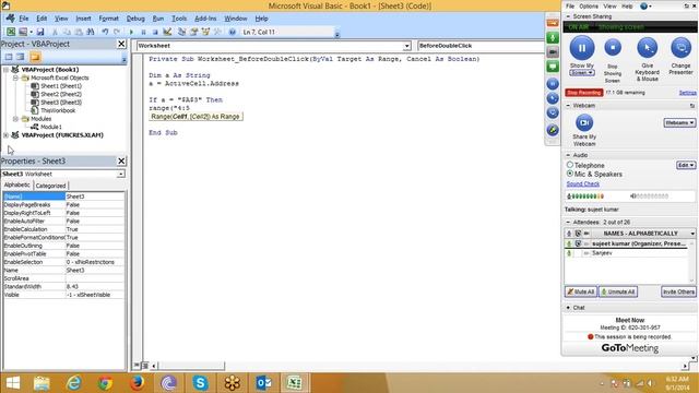 Excel VBA MAcros Code Training Center Call 8802579388 Event смотреть онлайн