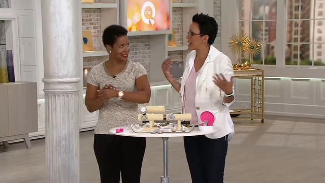 Isaac Mizrahi Silver or Gold Smartwatch by HP with Additional Band on QVC смотреть онлайн