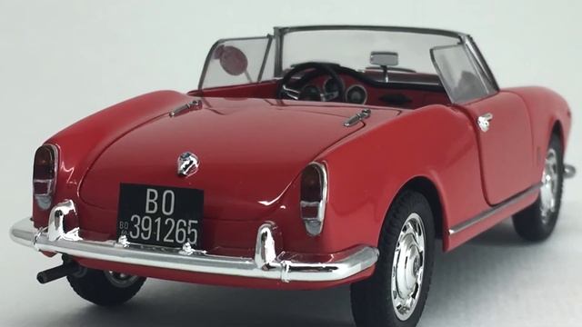 Finished Work : Italeri 1/24 Alfa Romeo Giulietta Spider
