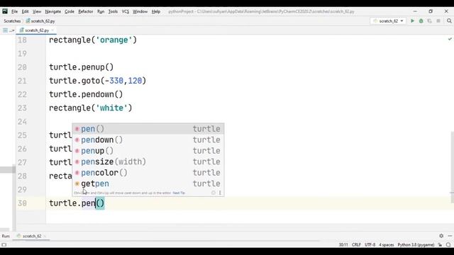 Draw Indian Flag in Python | Python Turtle Graphics Tutorials #37 | draw india flag in python turtl смотреть онлайн