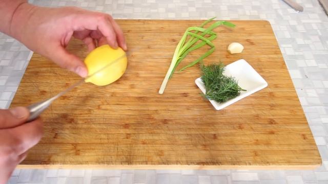 Жареная форель с пюре из зеленого горошка смотреть онлайн