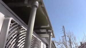 Простой козырек для сплит из ППТ