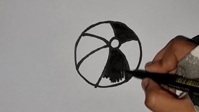 How to draw basket ball | Как нарисовать баскетбольный мяч | DFK Jes ART смотреть онлайн