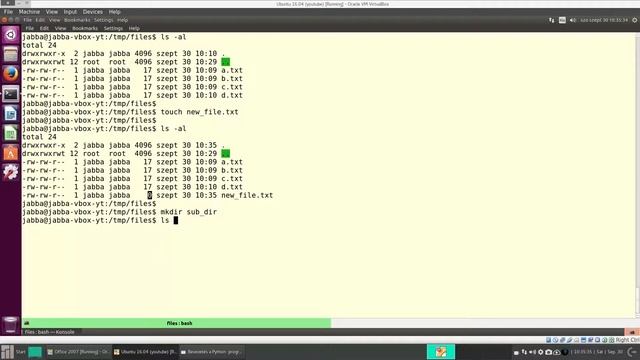 07 - File and Directory Commands, Part1: cd, pwd, ls, touch, mkdir, rmdir, rm, cp, mv смотреть онлайн