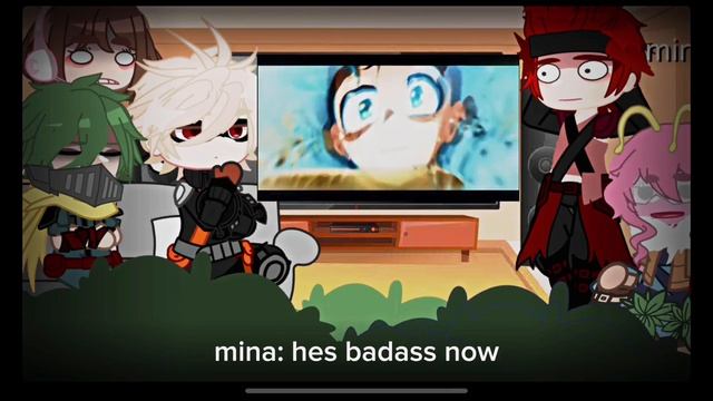 mha characters react to dark deku (sped up version) смотреть онлайн