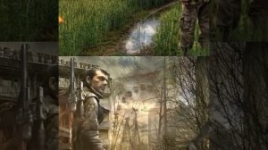 Сталкер . Короткий сапог карабин за плечами.