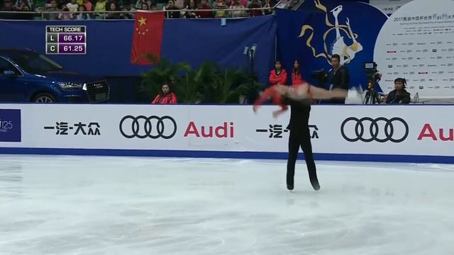 Wenjing SUI / Cong HAN FS Turandot by Giacomo Puccini - ISU Grand Prix Audi Cup of China 2017 смотреть онлайн