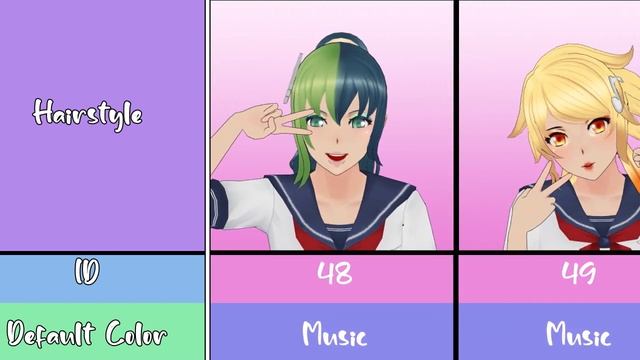 Female Student's Hairstyle for Json | Yandere Simulator смотреть онлайн