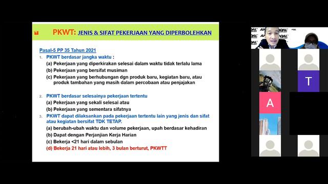Hubungan PKWT dan PKWTT menurut undang-undang Cipta Kerja [Portal HR] смотреть онлайн