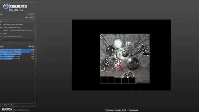 Benchmarking the AMD FX-6300 with CineBench 11.5 смотреть онлайн