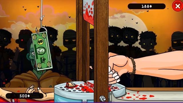 Handless Millionaire Zombie Food | Game Walkthrough Review смотреть онлайн