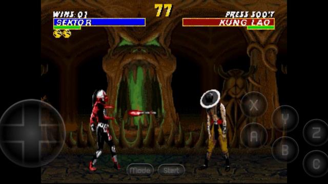 Ultimate Mortal Kombat Trilogy Sektor MK3 Fatality