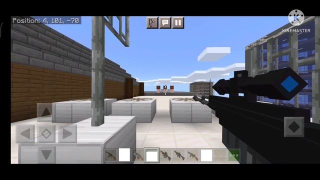 Майнкрафт пе мод Tech Guns 1.18 на телефон