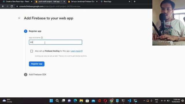 Cara Push Notificaton ke React Mengunakan Firebase (FCM) - Part 2 Setup Firebase(FCM) смотреть онлайн