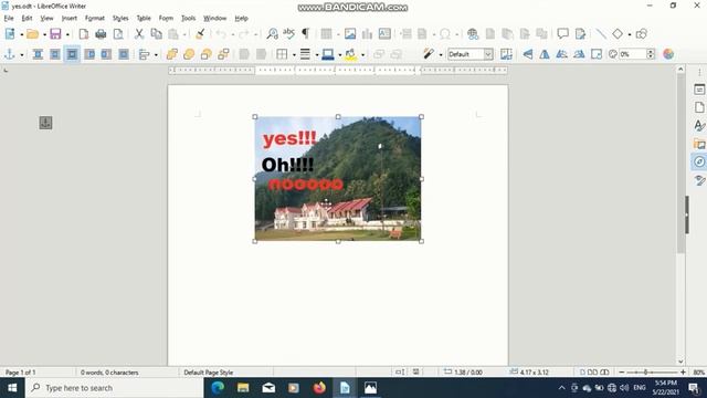 Working With Images In LibreOffice Writer