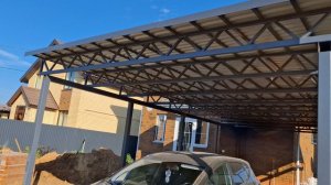 Навес плоский 10х5м