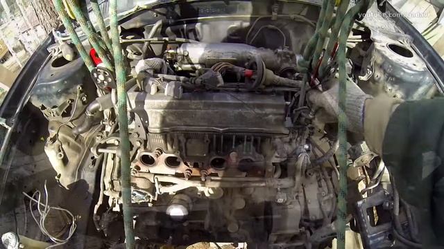 Промальп-съём двигателя / Engine abseil смотреть онлайн