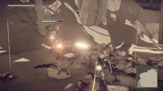 NieR: Automata - Boss #2 - Androgynous Android смотреть онлайн