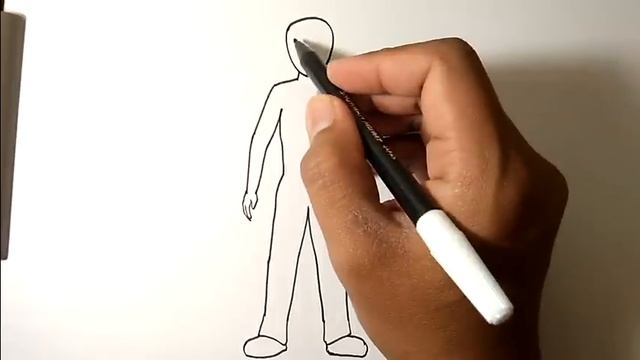 How To Draw A Person | EASY TO FOLLOW