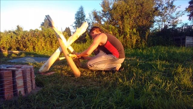Стол на дачу из говна и палок смотреть онлайн