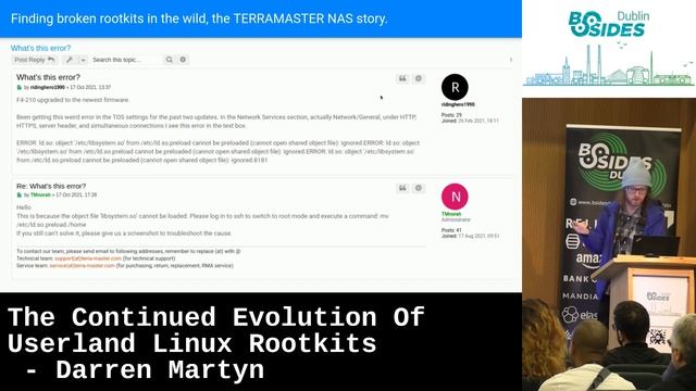 The Continued Evolution Of Userland Linux Rootkits by Darren Martyn смотреть онлайн