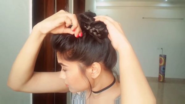 Everyday Quick Easy Hairstyles// indian hairstyles for medium/long hair for school/college/work