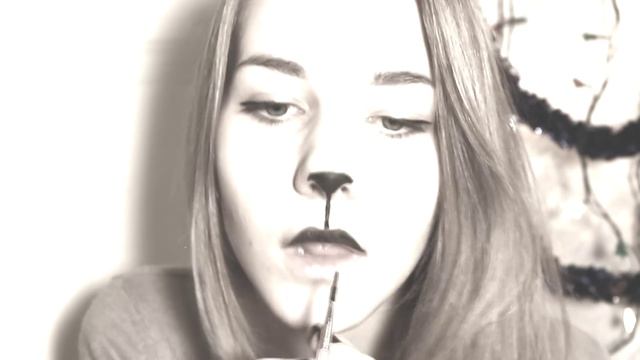 новогодний макияж кошки/cat makeup смотреть онлайн