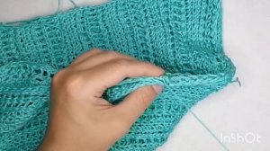 туника спицами / простая туника спицами