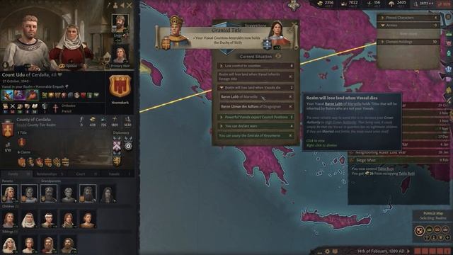 [23] Crusader Kings III Roleplay - IMPERIUM ROMANUM - RESTORATION OF ROME! (Byzantine Empire) смотреть онлайн